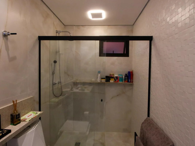 Apartamento à venda Jardim Londrina com 96m² e 2 quartos por R$ 650.000 - banheito-suite-hospedes-1.jpeg