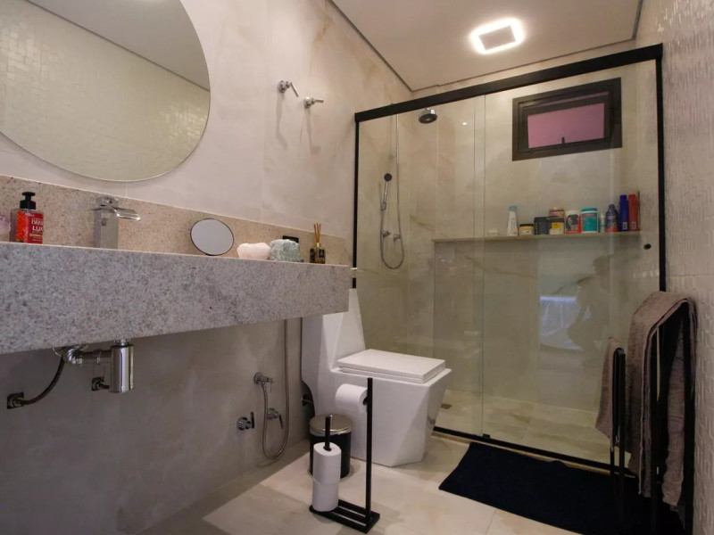 Apartamento à venda Jardim Londrina com 96m² e 2 quartos por R$ 650.000 - banheito-suite-hospedes-2.jpeg