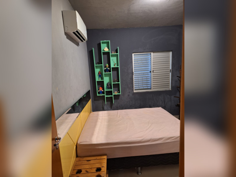 Apartamento à venda Pico do Amor com 42m² e 1 quarto por R$ 300.000 - cama-dor-ar.jpg