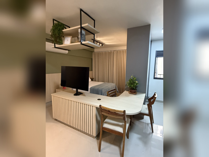 Flat para alugar Setor Bueno com 39m² e 1 quarto por R$ 3.100 - img-6508.jpeg