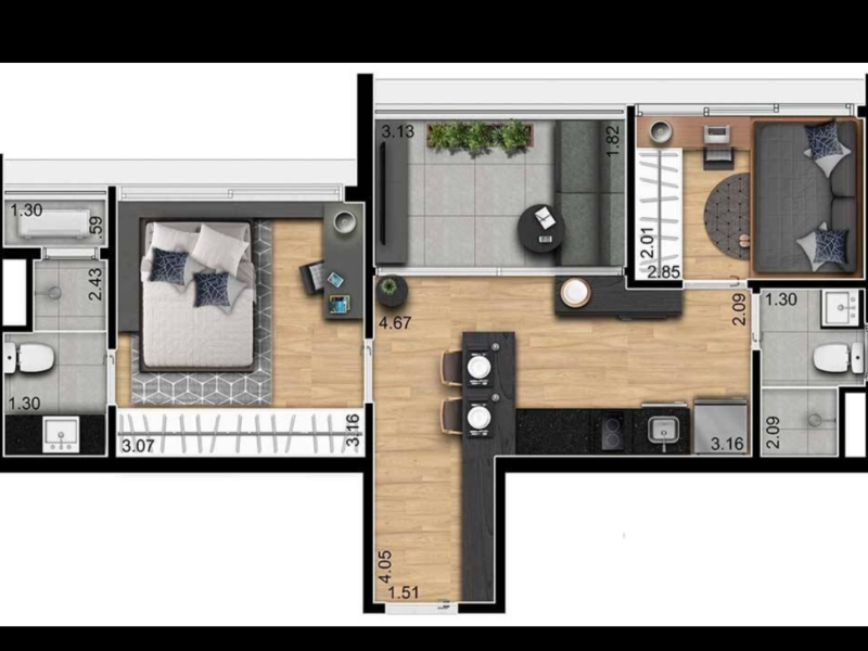 Studio à venda Jardins com 47m² e 2 quartos por R$ 1.490.000 - img-8906.png