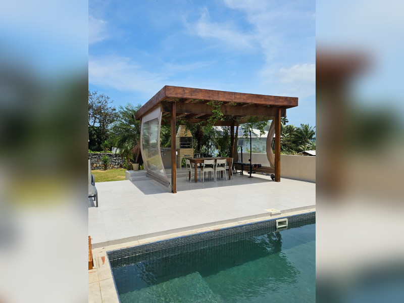 Casa à venda Feiticeira (Cambaquara) com 330m² e 4 quartos por R$ 3.300.000 - vistagazebo.jpeg