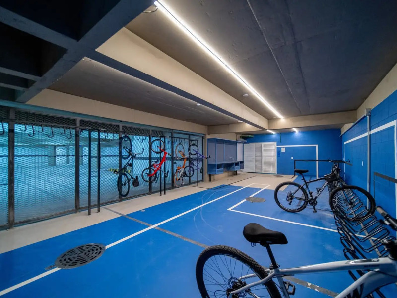 Studio à venda Pinheiros com 28m² e 1 quarto por R$ 690.000 - bicicletario.jpg