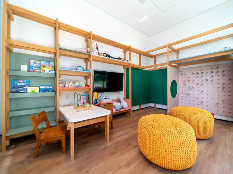 Studio à venda Pinheiros com 28m² e 1 quarto por R$ 690.000 - brinquedoteca.jpg