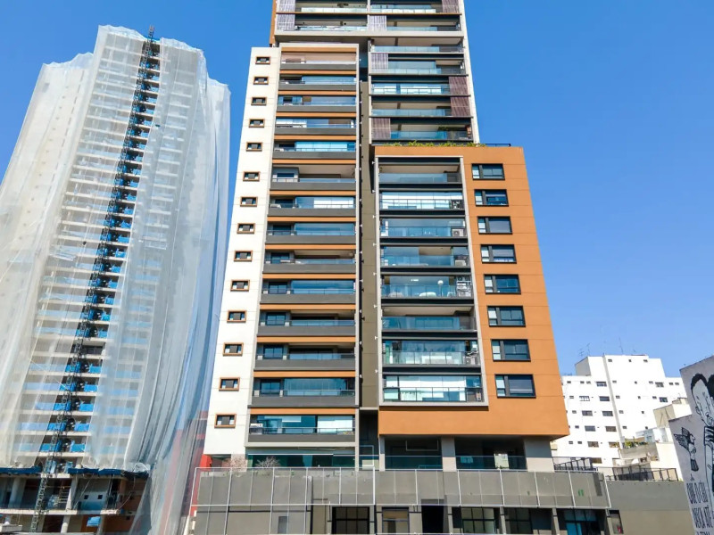 Studio à venda Pinheiros com 28m² e 1 quarto por R$ 690.000 - fachada.jpeg