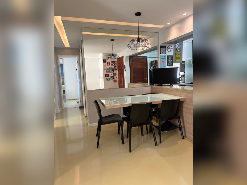 Apartamento à venda Costa Azul com 78m² e 3 quartos por R$ 410.000 - sala-cozinha-2.jpg