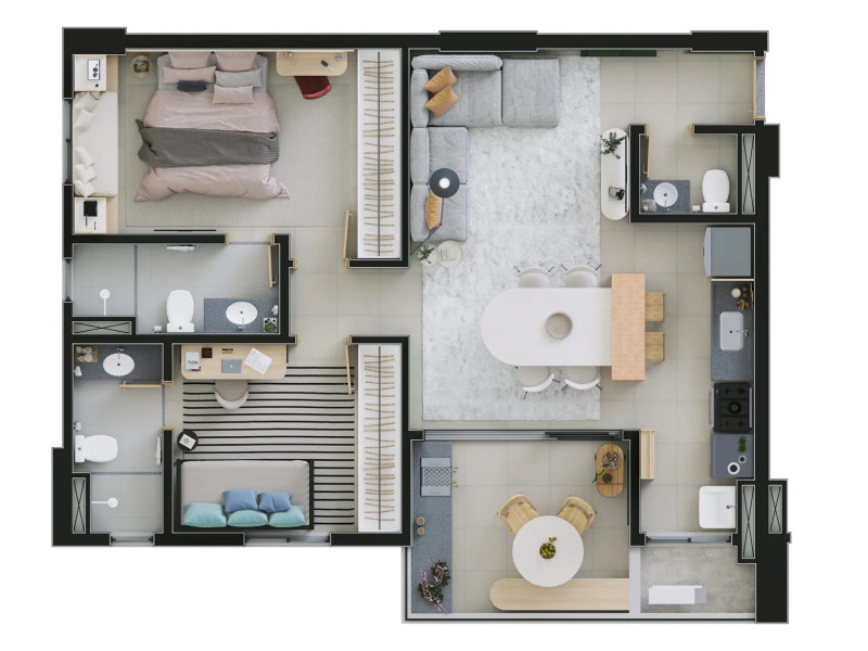 imóvel com 75m² - Setor Central - Goiânia