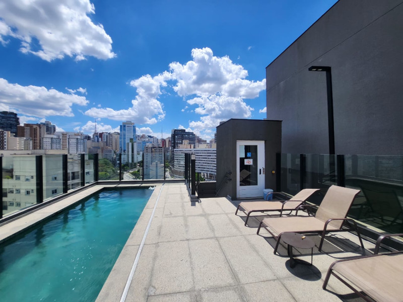 Studio à venda Bela Vista com 30m² e 1 quarto por R$ 245.000 - rooftop-piscina-15o-andar-4.jpeg
