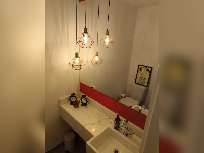 Apartamento à venda Vila Anastácio com 127m² e 3 quartos por R$ 1.750.000 - lavabo.jpg
