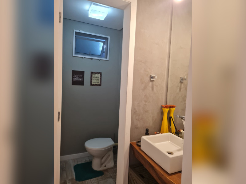 Casa de condomínio à venda Bom Retiro com 130m² e 3 quartos por R$ 686.200 - lavabo.jpeg