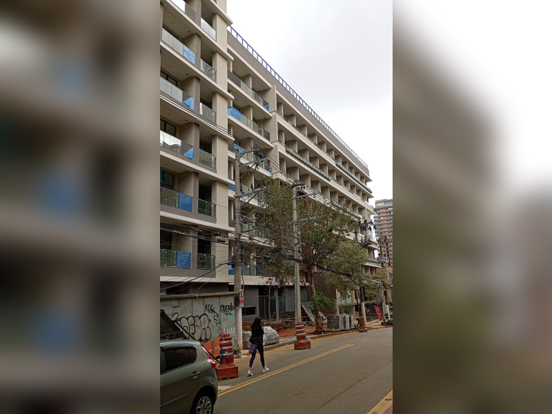 Studio à venda Centro com 32m² e 1 quarto por R$ 615.000 - predio.jpeg
