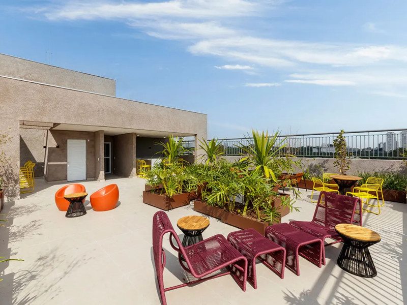 Apartamento à venda Vila Lageado com 38m² e 2 quartos por R$ 385.000 - apartamento-my-one-cidade-universitaria-sao-paulo-sp-galeria-rooftop-b.jpg
