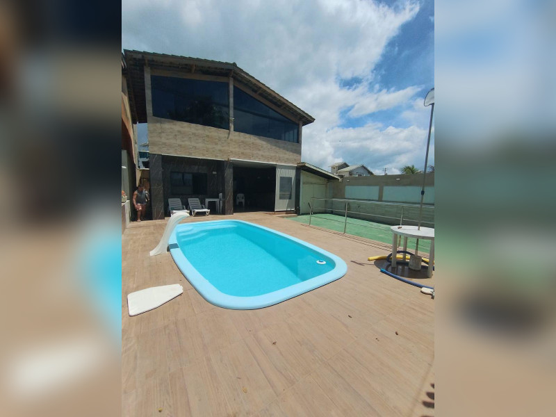 Casa à venda Jaua  com 300m² e 3 quartos por R$ 750.000 - piscina.jpg