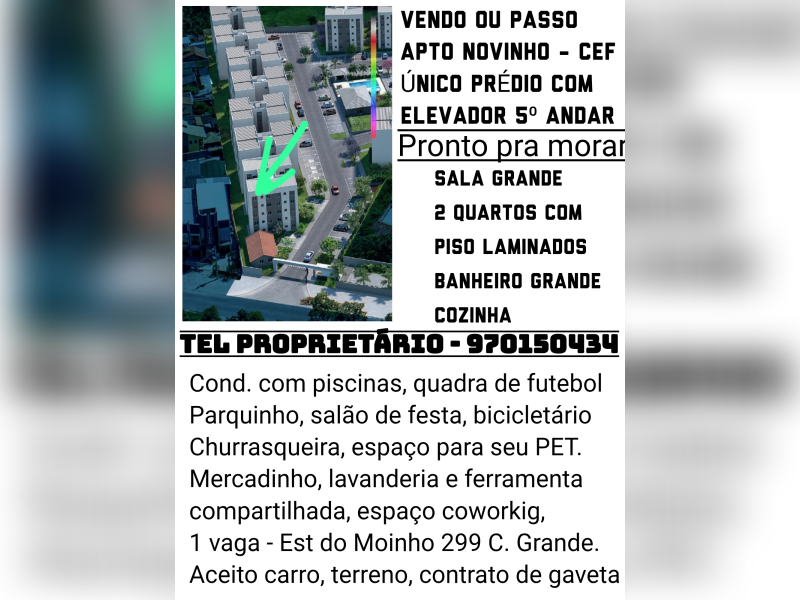imóvel com 48m² - Campo Grande - Rio de Janeiro