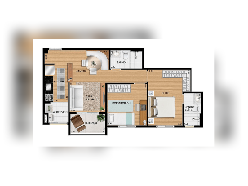 Apartamento à venda Umuarama com 57m² e 2 quartos por R$ 450.000 - planta.png