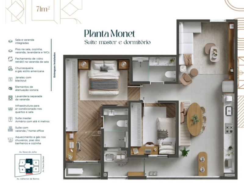 Apartamento à venda Vila Adyana com 71m² e 2 quartos por R$ 550.000 - p9.JPG
