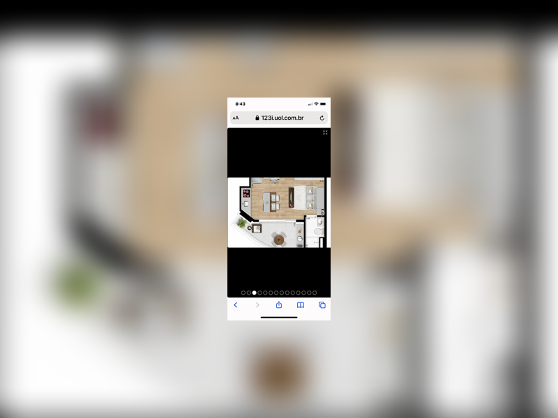 Apartamento à venda Bela Vista com 42m² e 1 quarto por R$ 650.000 - img-5394-planta-da-unidade.PNG