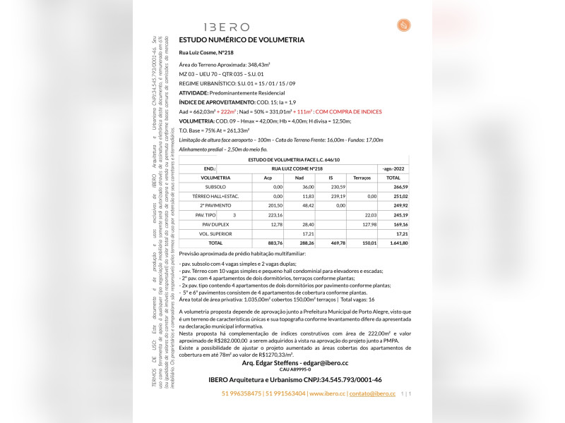 Terreno à venda Passo da Areia com 350m² e 0 quartos por R$ 960.000 - 1000096251.jpg