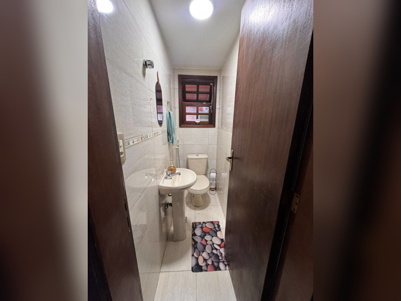 Casa de condomínio à venda Taquara com 50m² e 2 quartos por R$ 270.000 - lavabo-1.jpeg