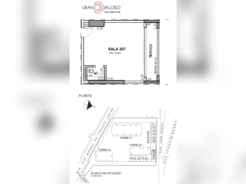 Comercial à venda Vila Matilde com 40m² e 0 quartos por R$ 420.000 - planta.png