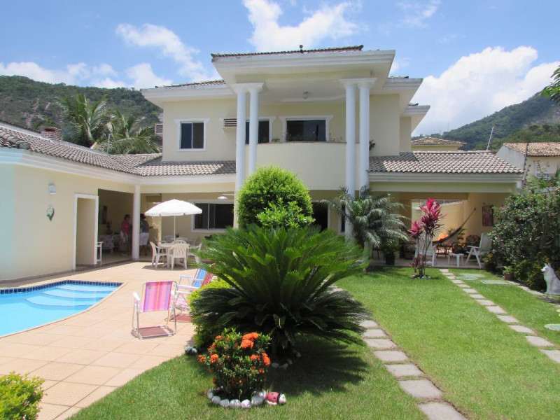 Casa de condomínio à venda Vargem Pequena com 331m² e 5 quartos por R$ 690.000 - 2b-frente-casa.jpeg