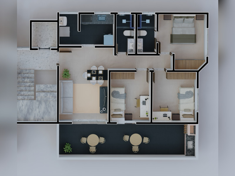 imóvel com 104m² - Serrano - Belo Horizonte