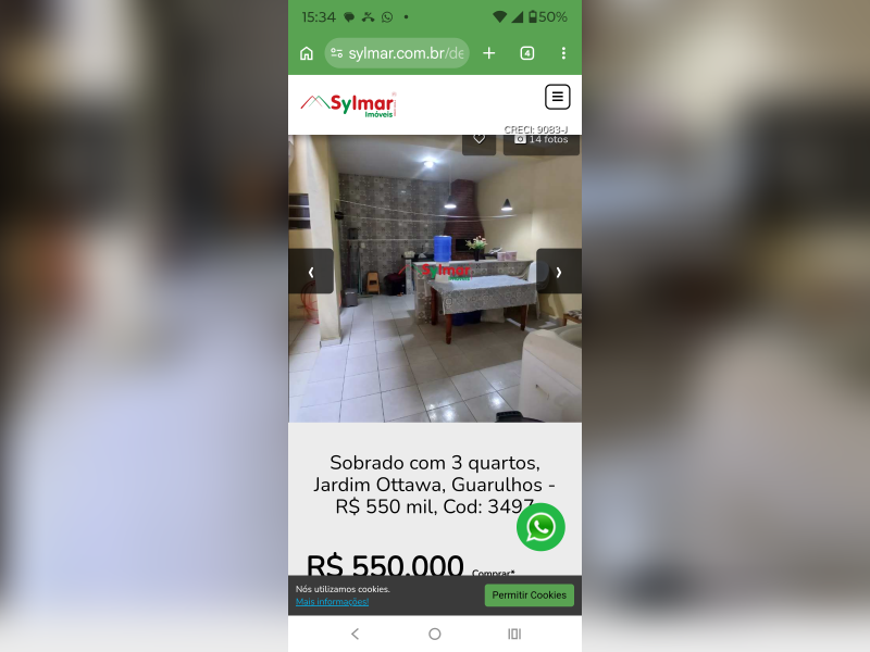 imóvel com 198m² - Jardim Cumbica - Guarulhos