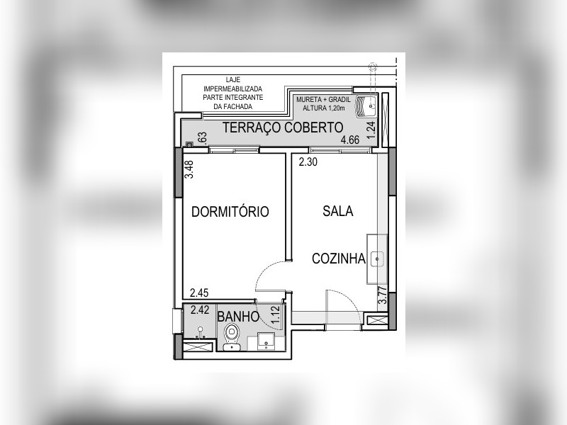 imóvel com 30m² - Chácara Inglesa - São Paulo