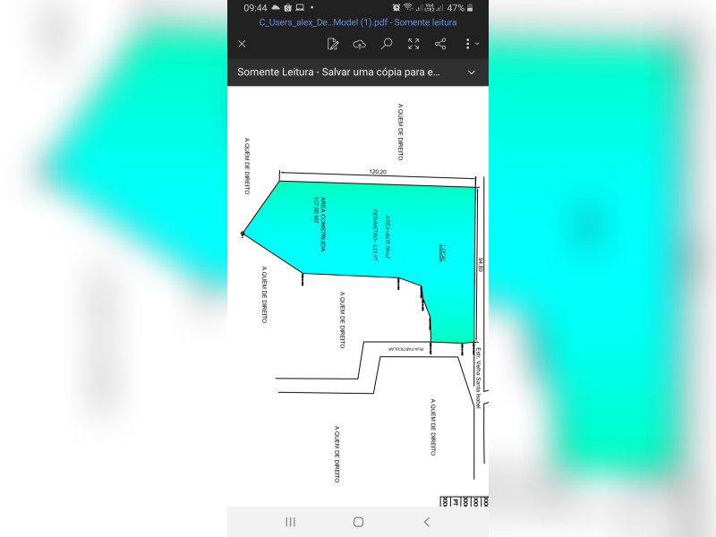 imóvel com 1000m² - Chácaras Santa Maria - Jacareí