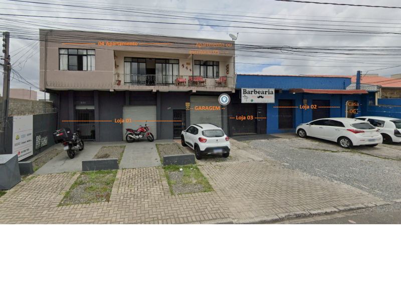 imóvel com 720m² - Fazendinha - Curitiba