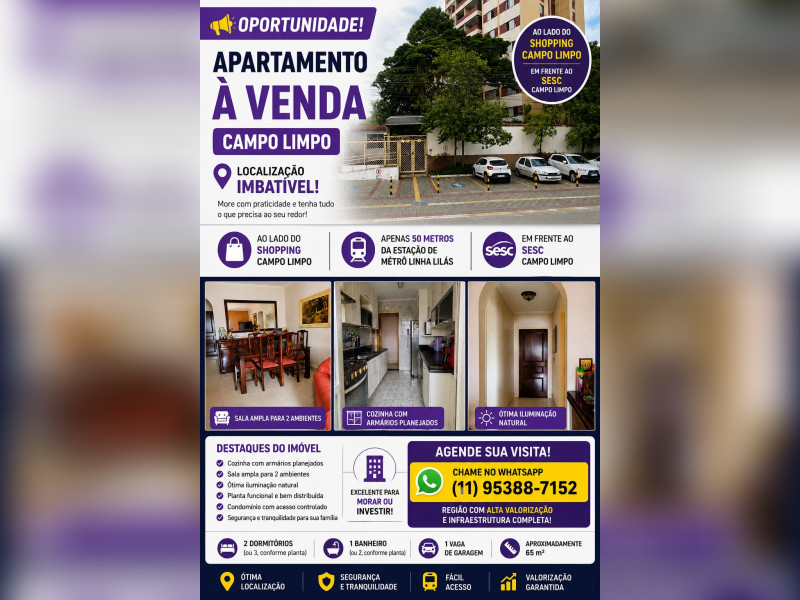 imóvel com 85m² - Chácara Nossa Senhora do Bom Conselho - São Paulo