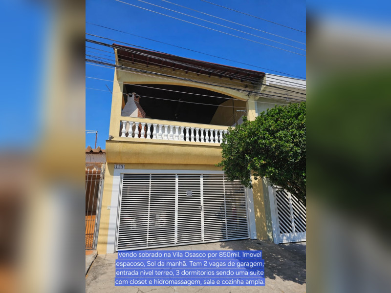 imóvel com 232m² - Vila Osasco - Osasco