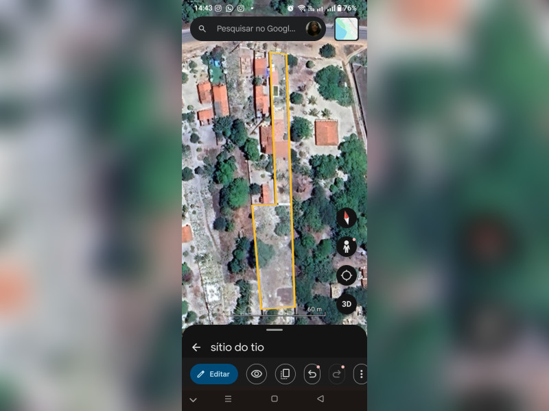 imóvel com 4800m² - Centro - Pindoretama