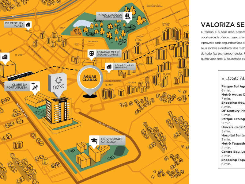 imóvel com 56m² - Areal (Águas Claras) - Brasília