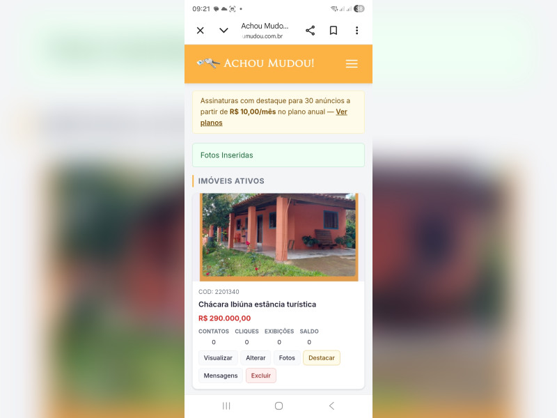 imóvel com 130m² - Areia Vermelha - Ibiúna