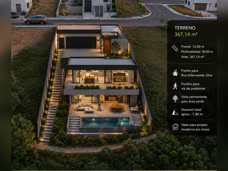 imóvel com 367m² - Reserva Vila Paiva - Varginha