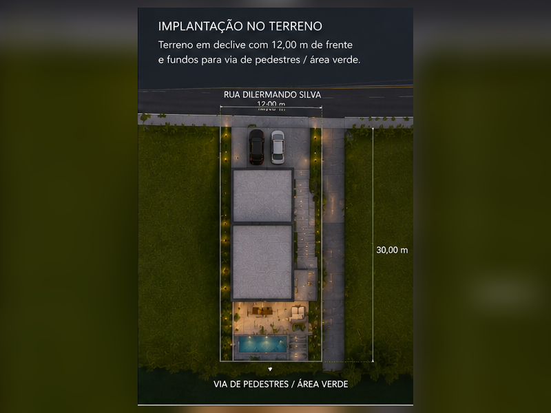 imóvel com 367m² - Reserva Vila Paiva - Varginha