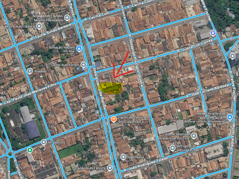 imóvel com 450m² - Parque Santo Antonio - Taubaté