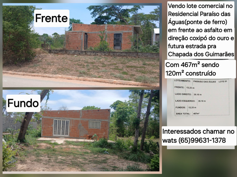 imóvel com 3875m² - Área Rural de Cuiabá - Cuiabá