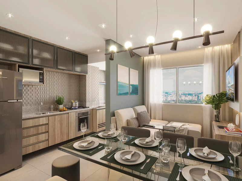 imóvel com 41m² - Vila Nova Cintra - Mogi das Cruzes