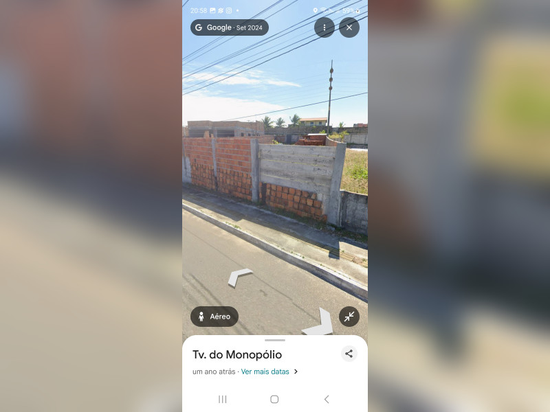 imóvel com 500m² - Coqueiros de Arembepe (Abrantes) - Camaçari