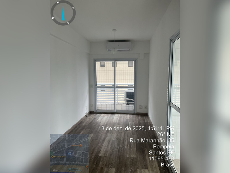imóvel com 71m² - Pompéia - Santos