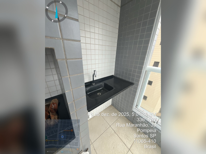 imóvel com 71m² - Pompéia - Santos