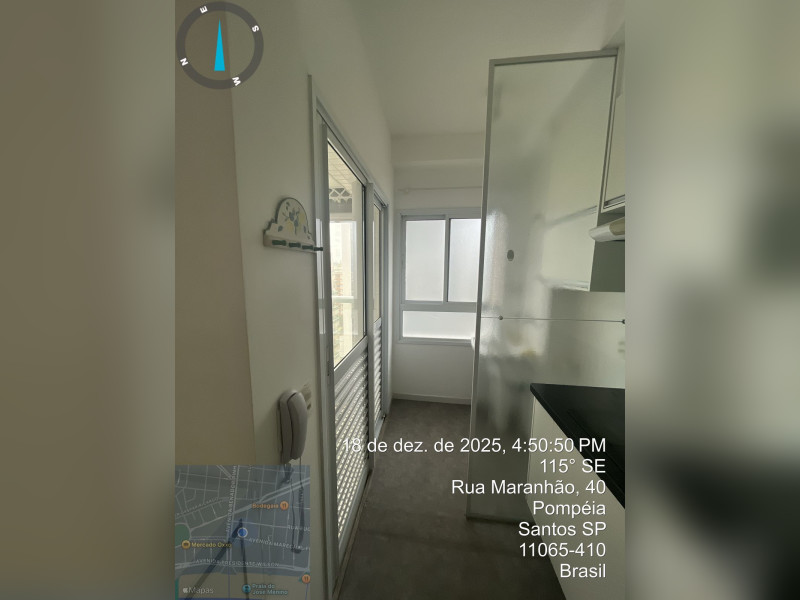 imóvel com 71m² - Pompéia - Santos
