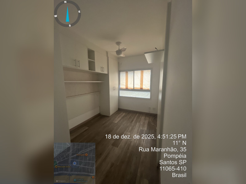 imóvel com 71m² - Pompéia - Santos
