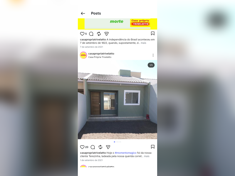 imóvel com 54m² - Esmeralda - Cascavel