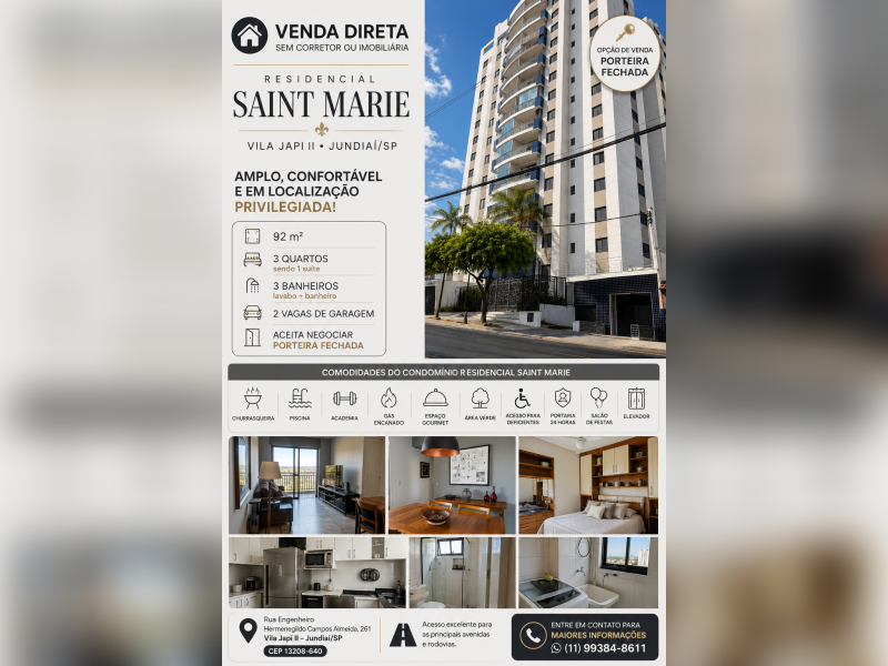 imóvel com 92m² - Vila Japi II - Jundiaí