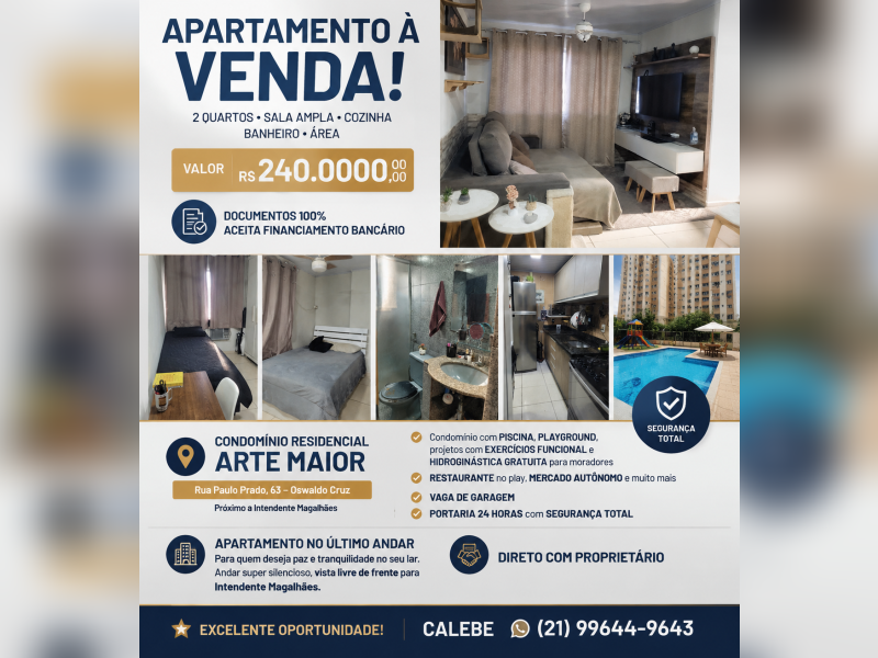 imóvel com 48m² - Oswaldo Cruz - Rio de Janeiro