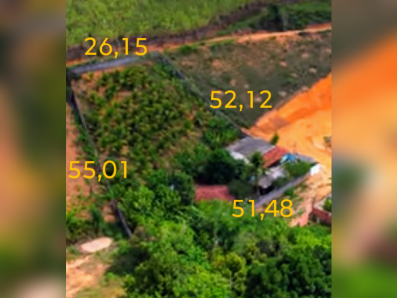 imóvel com 2000m² - Centro - Novo Lino