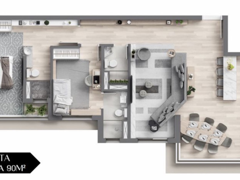 imóvel com 90m² - Alphagran Alphaville - Barueri